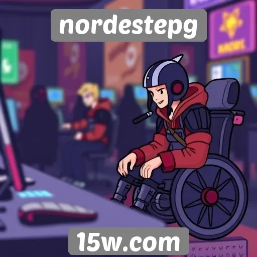 Acessibilidade no nordestepg para jogadores com deficiência